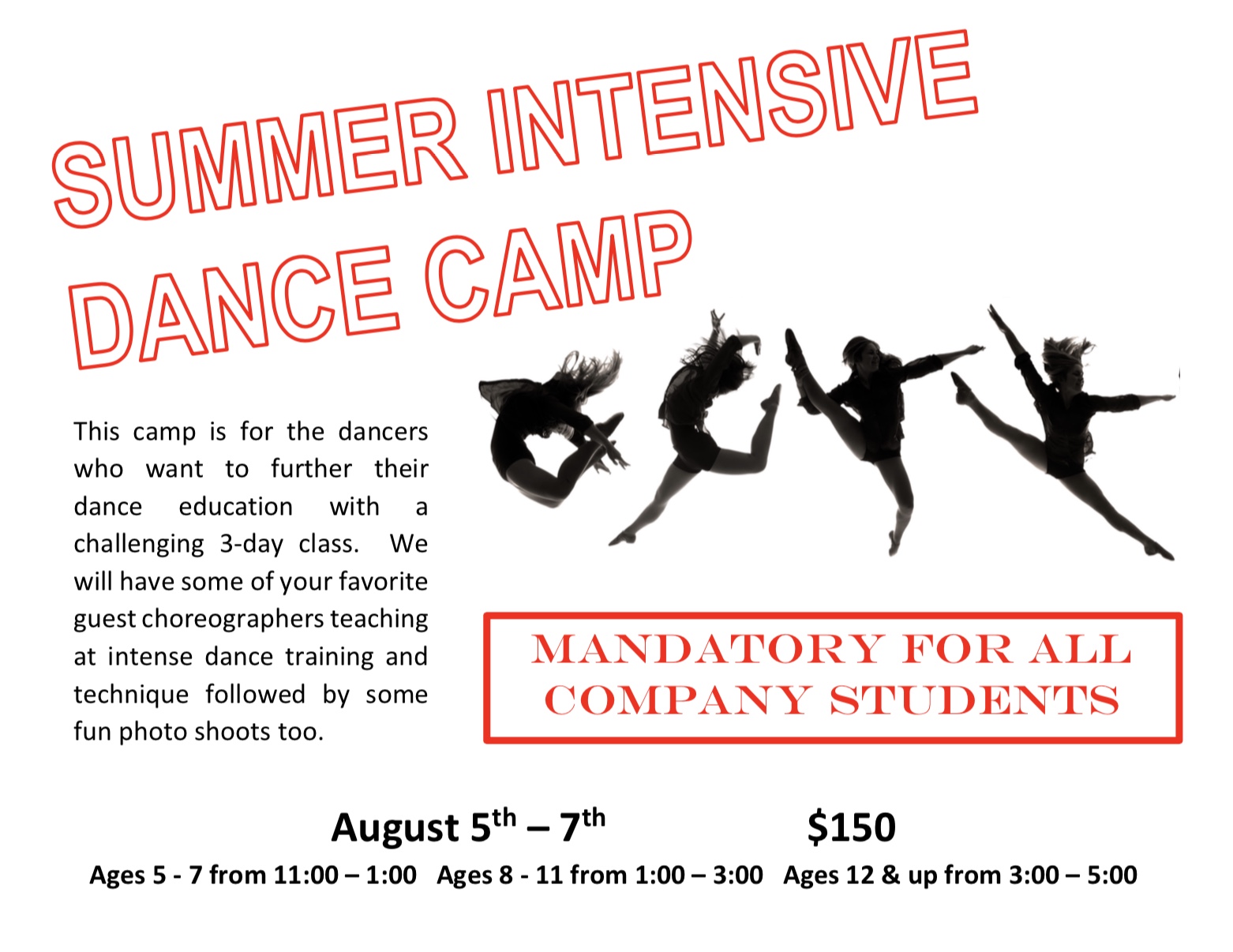 Summer Camps Dance Expressions